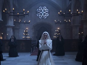 Sandra Teles in a scene from The Nun.