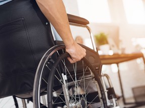 The Nova Scotia government discriminated against people in wheelchairs by failing to enforce a regulation that requires restaurants to have accessible bathrooms, a human rights commission has found