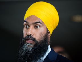 NDP Leader Jagmeet Singh: "I’m not worried about my future."