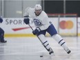 Forward John Tavares at the Summer skate as the Toronto Maple Leafs get ready for training camp in Toronto on Tuesday September 4, 2018.