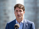 Prime Minister Justin Trudeau in Surrey, B.C., on Sept. 4, 2018.