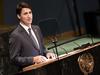 Prime Minister Justin Trudeau addresses the Nelson Mandela Peace Summit on Sept. 24, 2018 at the United Nations in New York.