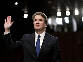 Supreme Court nomiinee Brett Kavanaugh at his Senate Judiciary Committee confirmation hearing in Washington on Sept. 4, 2018.