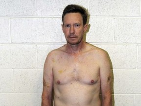 This undated photo provided by the Newport Beach Police Department shows Peter Chadwick who who authorities are seeking the public's help in finding. A California police department has written and produced a six-episode "true crime" podcast in hopes of intensifying a potentially global manhunt for the millionaire who allegedly murdered his wife in 2012 and vanished while free on $1 million bail. Police in Newport Beach this week announced "Countdown to Capture," which tells the story of how Chadwick went from being a seemingly quiet family man to a suspect in his wife's slaying and then a fugitive who disappeared with millions of dollars. (Newport Beach Police Department via AP)