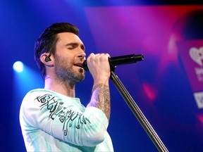 Adam Levine of Maroon 5.