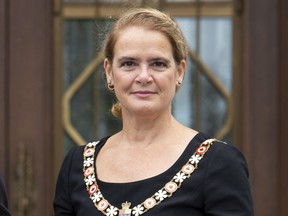 Governor General Julie Payette pictured on September 6, 2018.
