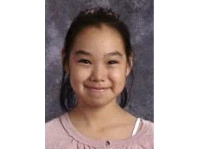 FILE - This undated file photo that is part of a missing person poster released by Alaska State Troopers shows Ashley Johnson-Barr. Authorities in Alaska say a 10-year-old girl has been found dead Friday, Sept. 14, 2018 more than a week after she was reported missing in a remote Inupiat Eskimo town on Alaska's northwestern coast.  Alaska State Troopers said Friday that Ashley Johnson-Barr's remains were found east of Kotzebue. (Alaska State Troopers via AP, File)