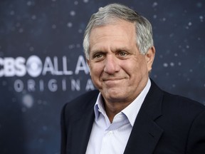 FILE - In this Sept. 19, 2017 file photo, Les Moonves, chairman and CEO of CBS Corporation, poses at the premiere of the new television series "Star Trek: Discovery" in Los Angeles. The Wall Street Journal is reporting that Moonves is negotiating with independent directors of CBS' board for a possible exit.