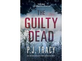 This cover image released by Crooked Lane Books shows "The Guilty Dead," by P.J. Tracy. (Crooked Lane Books via AP)