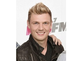 FILE - In this May 13, 2017 file photo, Nick Carter of the Backstreet Boys arrives at Wango Tango in Carson, Calif. Prosecutors in Los Angeles have declined to file charges against Carter after a singer reported last year that he had raped her in his apartment in 2003. Prosecutors said Tuesday, Sept. 11, 2018, that because the woman, Melissa Schuman from the group Dream, was 18 at the time, the statute of limitations expired in 2013. They did not evaluate the merits of Schuman's story.