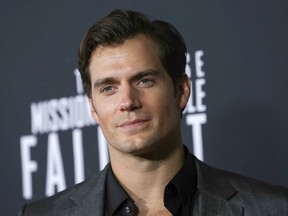 FILE - In this July 22, 2018 file photo, actor Henry Cavill attends the U.S. premiere of "Mission: Impossible - Fallout" in Washington. A person familiar with Warner Bros.' plans for its DC Comics films says there are no current prospects for another "Superman" film starring Cavill.