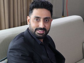 This Sept. 11, 2018 photo shows Bollywood actor Abhishek Bachchan during the Toronto Film Festival in Toronto, Canada. Bachchan is cheering India's decision to strike down a ban on consensual gay sex, calling it "a wonderful step in the right direction." India's Supreme Court last week reversed a colonial-era law that made gay sex punishable by up to 10 years in prison, a landmark victory for gay rights that one judge said would "pave the way for a better future."