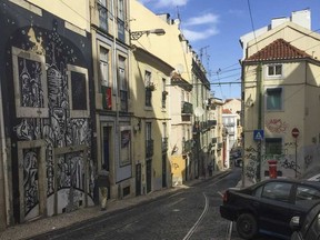 Lisbon is a colourful and graffiti-rich city, but one thing visitors won’t see is people using drugs openly.