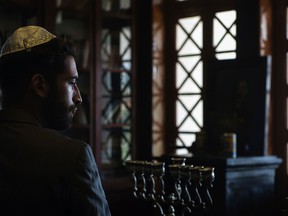 Jonathan Rideau, a member of the Jewish community of Porto, Portugal, looks on at the Museum of The Kadoorie Mekor Haim Synagogue in Porto on Sept. 2, 2016.
