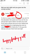 Carlos Zetina sent this email to every Nicole at the University of Calgary