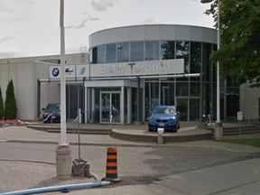 An employee was allegedly poisoned at this BMW dealership in Toronto