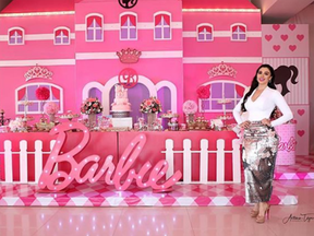 Emma Coronel Aispuro, the wife of El Chapo, threw their daughters a Barbie-themed party.