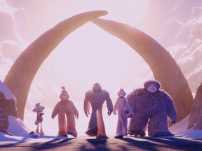 The cast of Smallfoot.