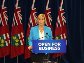 Ontario Labour Minister Laurie Scott.