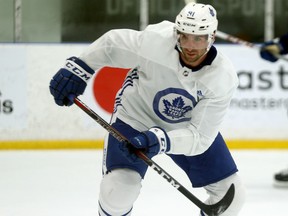 Though he wore the 'C' for several years with the New York Islanders, John Tavares isn't concerned whether his new team, the Toronto Maple Leafs, will make him their team captain.