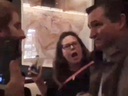 Ted Cruz is confronted in a D.C. restaurant. 