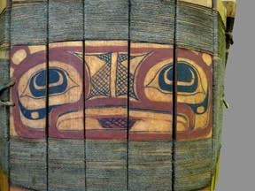 Centuries-old artifacts from the Pacific northwest coast, including a more than 300-year-old piece of Tlingit armour from Alaska shown in a handout photo, are among items lost in the recent fire that destroyed the National Museum of Brazil, but a museum curator in Vancouver says the North American works will live on through digitization. THE CANADIAN PRESS/HO-Museum of Anthropology, University of British Columbia MANDATORY CREDIT
