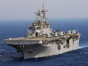 The USS Wasp.