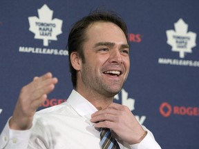 NHL goaltender Curtis Joseph announces his retirement from the game in Toronto on Tuesday, January 12, 2010. Hockey fans remember Joseph as an acrobatic goaltender who spent 19 successful seasons in the NHL. But in his new autobiography "Cujo: The Untold Story Of My Life On And Off The Ice," the man known as Cujo lifts the lid on a harsh childhood and the odds he beat in making it to hockey's highest level.