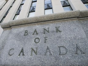 The Bank of Canada is seen in Ottawa on Wednesday, May 30, 2018. A new Bank of Canada poll suggests companies are optimistic about the year ahead ??? especially when it comes to sales growth, foreign demand and their investment plans.THE CANADIAN PRESS/Sean Kilpatrick