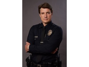 Actor Nathan Fillion is shown in a promotional photo for the televion show "The Rookie." THE CANADIAN PRESS/HO-Bell media