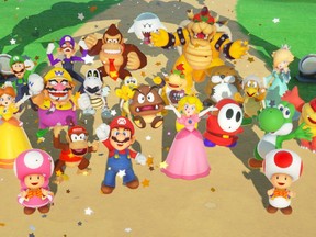A screengrab from the video game "Super Mario Party," is shown in a handout photo. THE CANADIAN PRESS/HO-Nintendo MANDATORY CREDIT