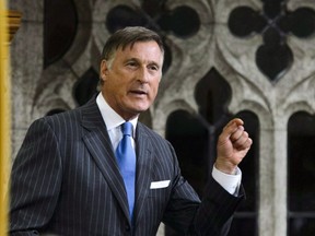 MP Maxime Bernier in the House of Commons on Sept. 19, 2018.
