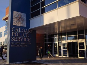 Following a three-month drug trafficking investigation, the Calgary Police Service has seized a significant amount of drugs and cash, including cocaine and methamphetamine with a street value of approximately $8 million. Calgary Police Service's headquarters building in Calgary, Alta., Wednesday, Dec. 7, 2016.