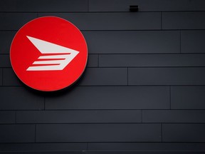 The Canada Post logo is seen on the outside the company's Pacific Processing Centre, in Richmond, B.C., on June 1, 2017. The Canadian Union of Postal Workers says it has given strike notice to Canada Post that workers could walk off the job as early as next week.