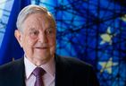 George Soros, founder and chairman of the Open Society Foundations, arrives for a meeting in Brussels on April 27, 2017.