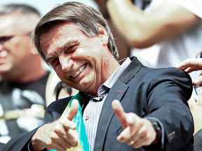 Right-wing populist presidential candidate Jair Bolsonaro, a former army captain, has repeatedly praised Brazil’s two-decade-long military dictatorship and has called a convicted torturer from that time “a Brazilian hero.”