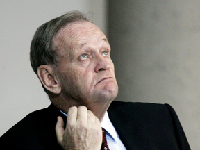 Former Prime Minister Jean Chretien feels the heat.