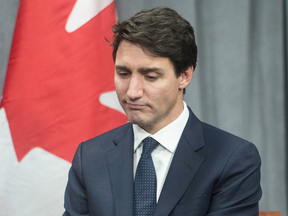 "Trudeau’s failure to keep budget deficits to $10 billion or less, and his failure to return the federal budget to balance by 2019, are significant liabilities," reads the report.