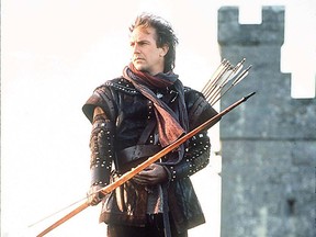 Kevin Costner in Robin Hood: Prince of Thieves.