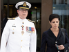 Vice-Admiral Mark Norman leaves court with his lawyer Marie Henein following a hearing in Ottawa, Sept. 4, 2018.