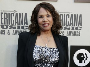 FILE - In this Sept. 12, 2018 file photo, Candi Staton arrives at the Americana Honors and Awards in Nashville, Tenn. Staton says she's been diagnosed with breast cancer. The 78-year-old said she received the news over the summer on the first day of rehearsals for her tour. She  will begin 12 weeks of chemotherapy on Tuesday.