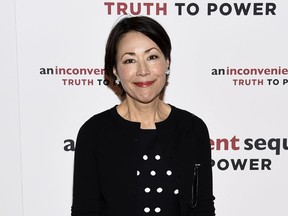 FILE - In this July 17, 2017 file photo, journalist Ann Curry attends a special screening of "An Inconvenient Sequel: Truth To Power"  in New York. Curry has agreed to anchor a Turner series that describes people with mysterious medical ailments, in the hope of reaching doctors or patients who have seen something similar and gotten help. Curry said Monday, Oct. 15, 2018, that she hoped real good can come from the series, tentatively titled "M.D. Live." TNT will air 10 episodes of the series sometime next year, each of them two hours.