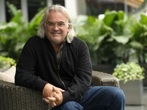 This Sept. 10, 2018 photo shows filmmaker Paul Greengrass posing for a portrait at the Shangri-La Hotel to promote his film "22 July," during the Toronto International Film Festival in Toronto.