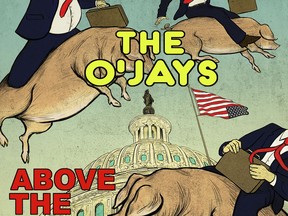 This image released by S-Curve Records shows "Above the Law," a release by The O'Jays. The Rock and Roll Hall of Fame inductees known for the classic song "Love Train" on Friday released the politically charged single "Above the Law," which explores racial and class inequality. The single will be part of the group's final studio album, "The Last Word," which is their first original material in almost 20 years and is set for release Feb. 22. (S-Curve Records via AP)