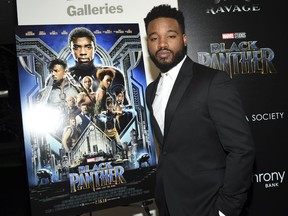 FILE - In this Feb. 13, 2018 file photo, director Ryan Coogler attends a special screening of "Black Panther" in New York. Coogler will write and direct the sequel to "Black Panther." Neither a start date nor a release date has yet been announced.