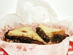 This cover image released by In The Red shows "Fudge Sandwich," a release by Ty Segall. (In The Red via AP)
