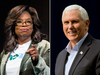 Oprah Winfrey and Vice President Mike Pence have been throwing their support behind Georgia's Democratic and Republican gubernatorial candidates respectively.