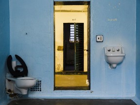 This Tuesday, Oct. 23, 2018 photo shows a cell at the deactivated House of Correction in Philadelphia. Philadelphia, which has used previous John D. and Catherine T. MacArthur Foundation grants to reduce it's jail population by about 36 percent, will receive $4 million to continue its work.