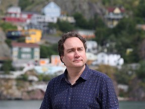 Mark Critch poses for a portrait on the south side of the harbour in St. John's on Thursday, August 16, 2018.