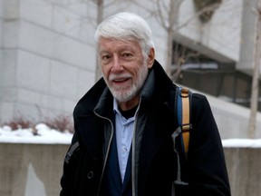 William Barry McGrory leaves the court house in Ottawa in November 2016.